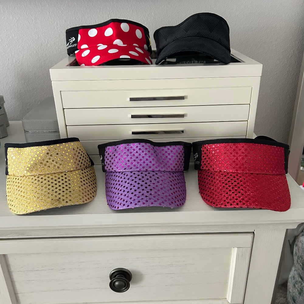 5 Sparkle Athletics visors